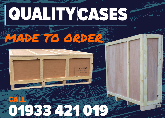 Wooden Shipping Crates & Cases Northampton