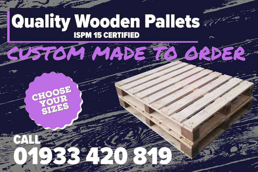 Buy wooden pallets in Northampton
